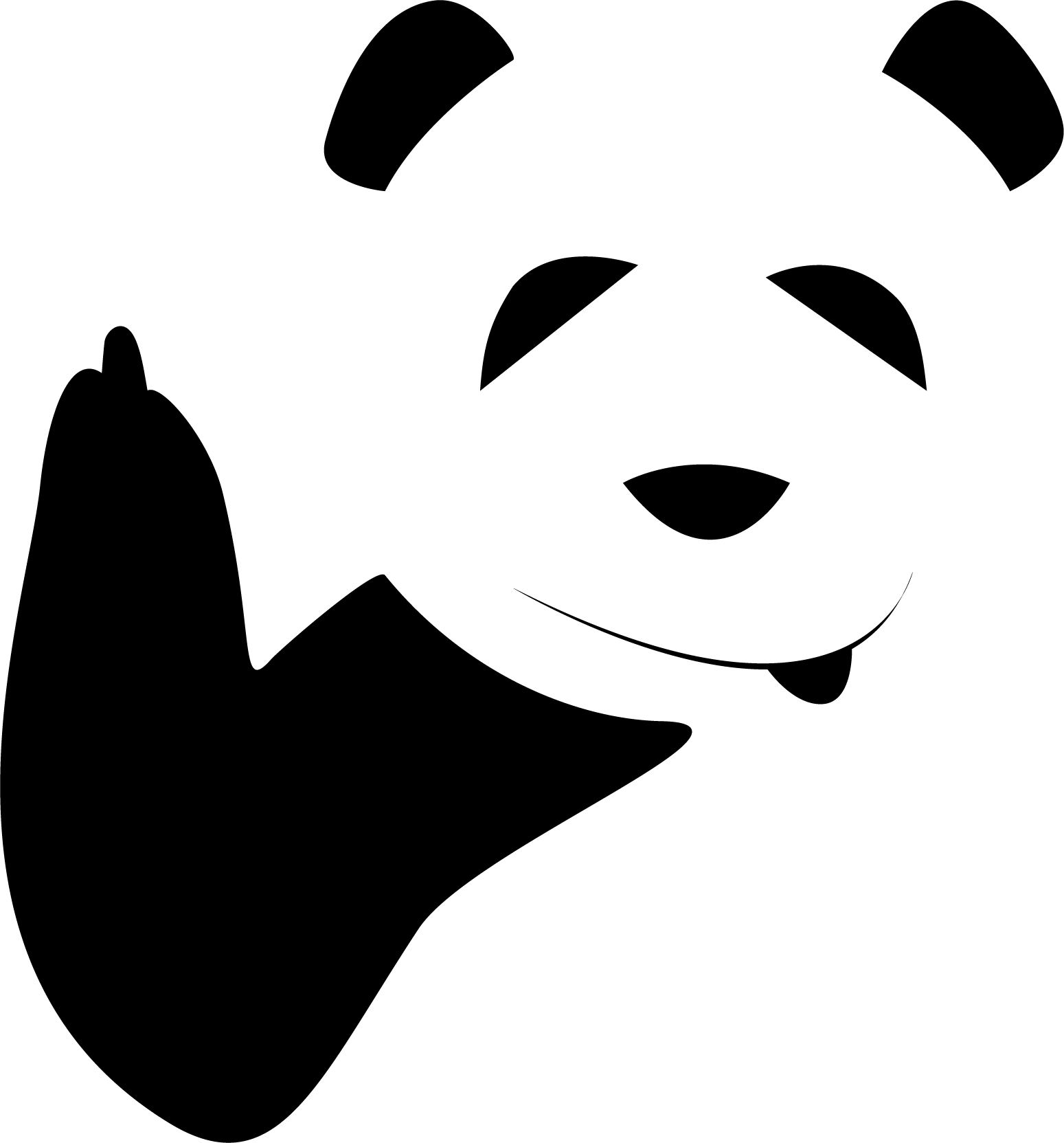 iPANDA panda graphic